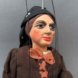 PEASANT LADY Marionette ~ Czechoslovakia early 1900s Rare!