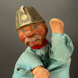 Decor-Spielzeug POLICEMAN Hand Puppet ~ 1950-60s rare!