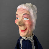 GRANDMOTHER Hand Puppet ~ by Gerhard Stiehl 1950s Rare!