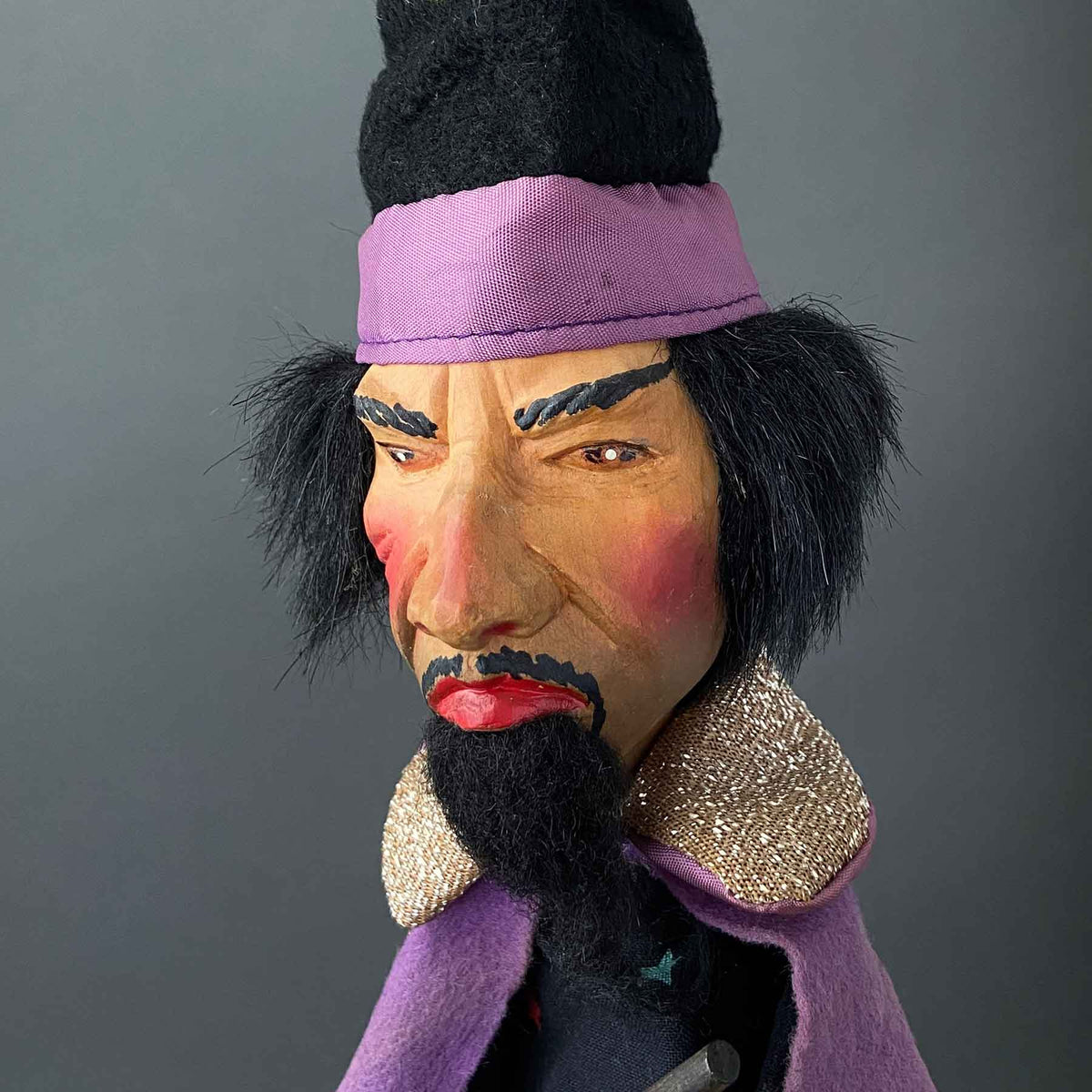 Vintage KERSA Wizard Hand Puppet ~ 1900s – Once Upon A Puppet