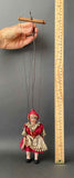 GIRL Marionette ~ Czechoslovakia early 1900s Rare!