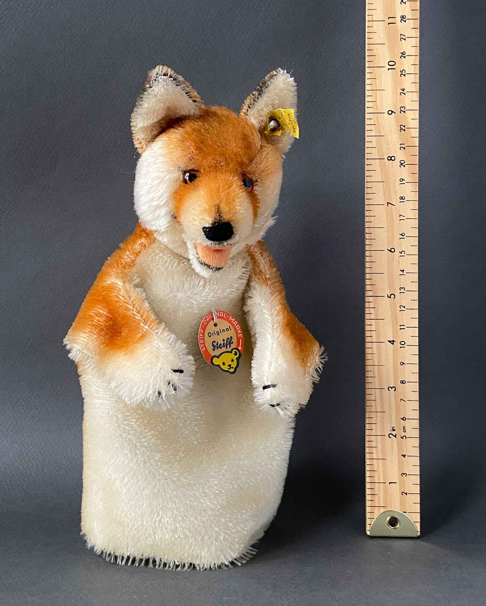 ぬいぐるみ vintage steiff Fox plush toy Steiff Fuzzy Fox - Etsy