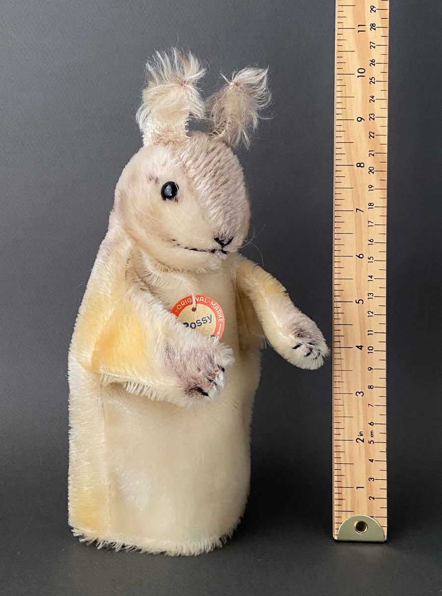 Vintage STEIFF Possy Squirrel Hand Puppet ~ 1959-61 Rare