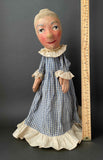 WPA Grandmother Hand Puppet ~ 1930s Rare!
