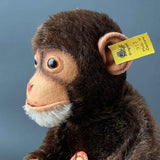 STEIFF Jocko Monkey Hand Puppet ~ ALL IDs 1949-58 Mint!