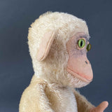 STEIFF White Jocko Monkey Hand Puppet ~ 1925-28 Rare!