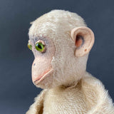 STEIFF White Jocko Monkey Hand Puppet ~ 1925-28 Rare!