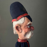 POLICEMAN Hand Puppet ~ by Gerhard Stiehl 1950s Rare!