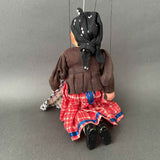 PEASANT LADY Marionette ~ Czechoslovakia early 1900s Rare!