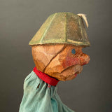 Decor-Spielzeug POLICEMAN Hand Puppet ~ 1950-60s rare!