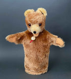 HERMANN Teddy Bear Hand Puppet ~ 1950s