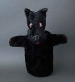 SCHUCO Scotty Dog Hand Puppet ~ 1950s Rare!