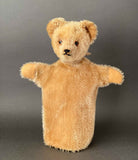 SCHUCO Teddy Bear Hand Puppet ~ 1950s Rare!