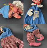 KASPER Hand Puppet ~ by Gerhard Stiehl 1950s Rare!
