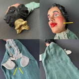 PRINCESS Hand Puppet ~ by Gerhard Stiehl 1950s Rare!