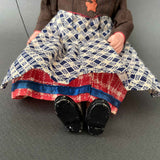 PEASANT LADY Marionette ~ Czechoslovakia early 1900s Rare!