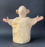 STEIFF White Jocko Monkey Hand Puppet ~ 1925-28 Rare!
