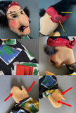 KERSA Wizard Hand Puppet ~ 1960s