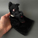 SCHUCO Scotty Dog Hand Puppet ~ 1950s Rare!