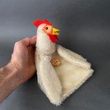 STEIFF Hen Hand Puppet ~ ALL IDs 1968-74 Rare!