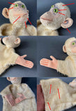 STEIFF White Jocko Monkey Hand Puppet ~ 1925-28 Rare!
