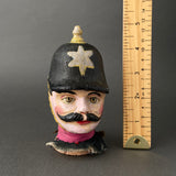 CONSTABLE Hand Puppet Head ~ Late 19th c. Punch and Judy
