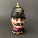 CONSTABLE Hand Puppet Head ~ Late 19th c. Punch and Judy