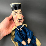 JUDGE Hand Puppet ~ 1920s Punch and Judy Unique!