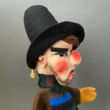KERSA TRAMP Hand Puppet ~ 1960s