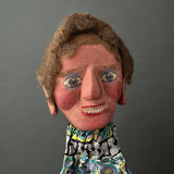 LADY Hand Puppet ~ 1920-30s Punch and Judy Unique!