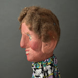 LADY Hand Puppet ~ 1920-30s Punch and Judy Unique!