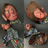 LADY Hand Puppet ~ 1920-30s Punch and Judy Unique!