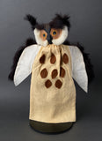 OWL Hand Puppet by Lotte Sievers-Hahn ~ 1960s