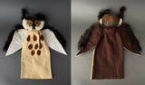 OWL Hand Puppet by Lotte Sievers-Hahn ~ 1960s