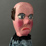 BALD MAN Hand Puppet ~ 1920-30s Punch and Judy Unique!