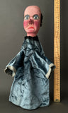 BALD MAN Hand Puppet ~ 1920-30s Punch and Judy Unique!