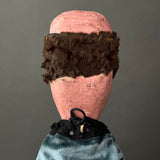 BALD MAN Hand Puppet ~ 1920-30s Punch and Judy Unique!