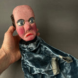 BALD MAN Hand Puppet ~ 1920-30s Punch and Judy Unique!