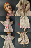 PRINCESS Hand Puppet ~ 1920s Punch and Judy Unique!