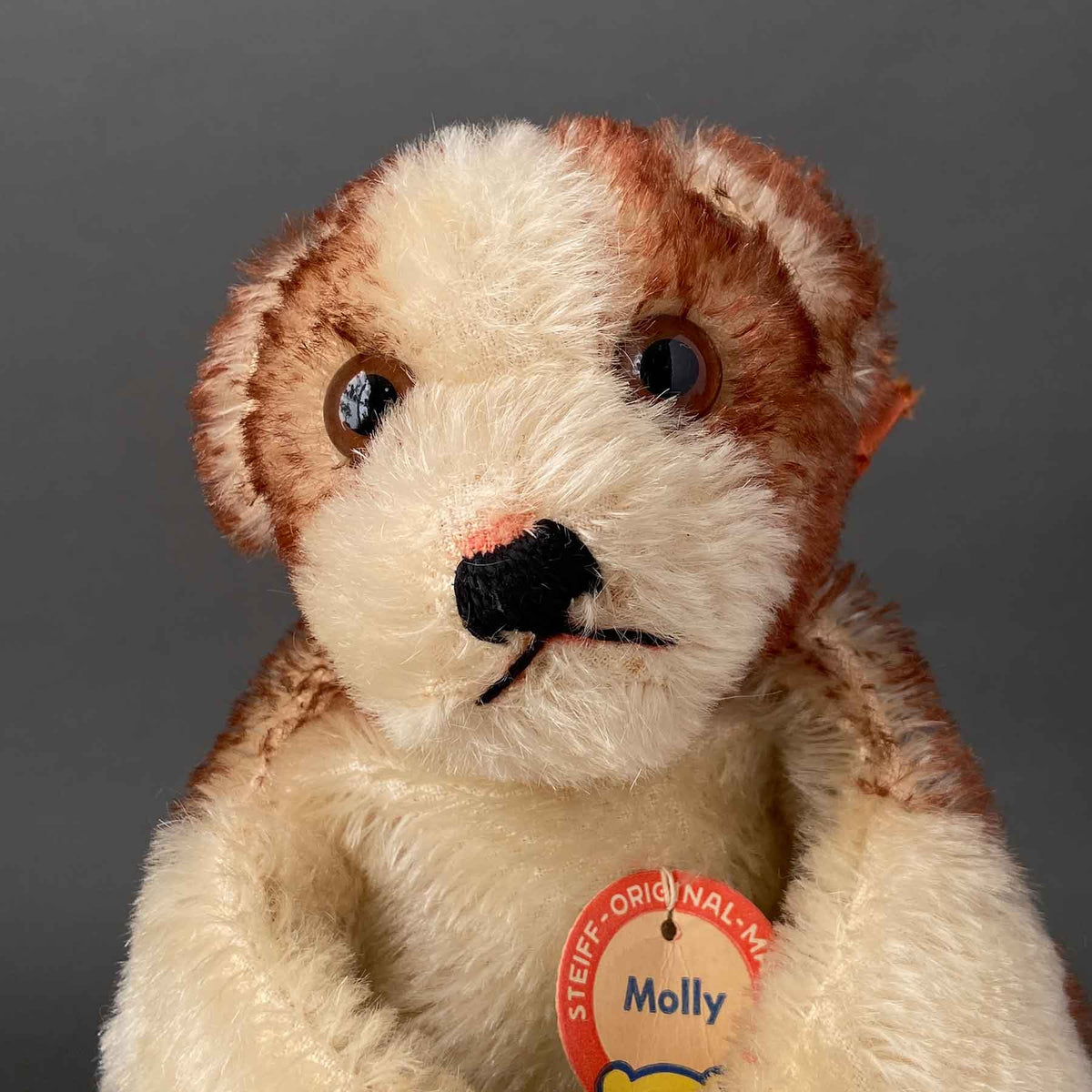 Steiff-Molly-Dog-Hand-Puppet-