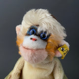 STEIFF Mungo Monkey Hand Puppet ~ ALL IDS 1968-78 Mint!