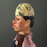 TRADESMAN Hand Puppet ~ 1930s Punch and Judy