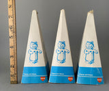 3 BERG Paper Stands for Hand Puppets ~ 1960-70s