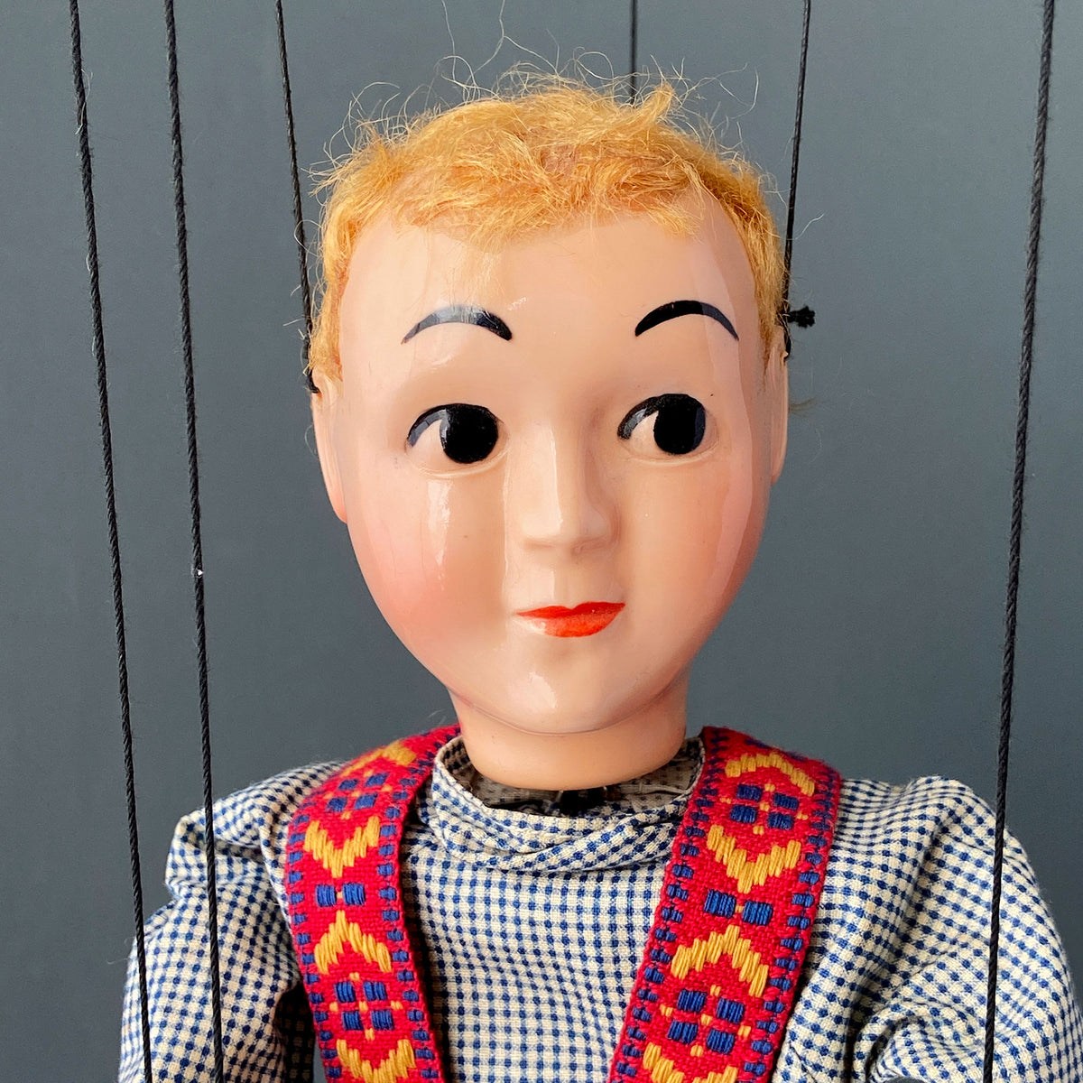 Vintage BOY Marionette ~ Germany 1960s – Once Upon A Puppet