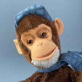 SCHUCO Monkey Hand Puppet ~ 1950s Rare!