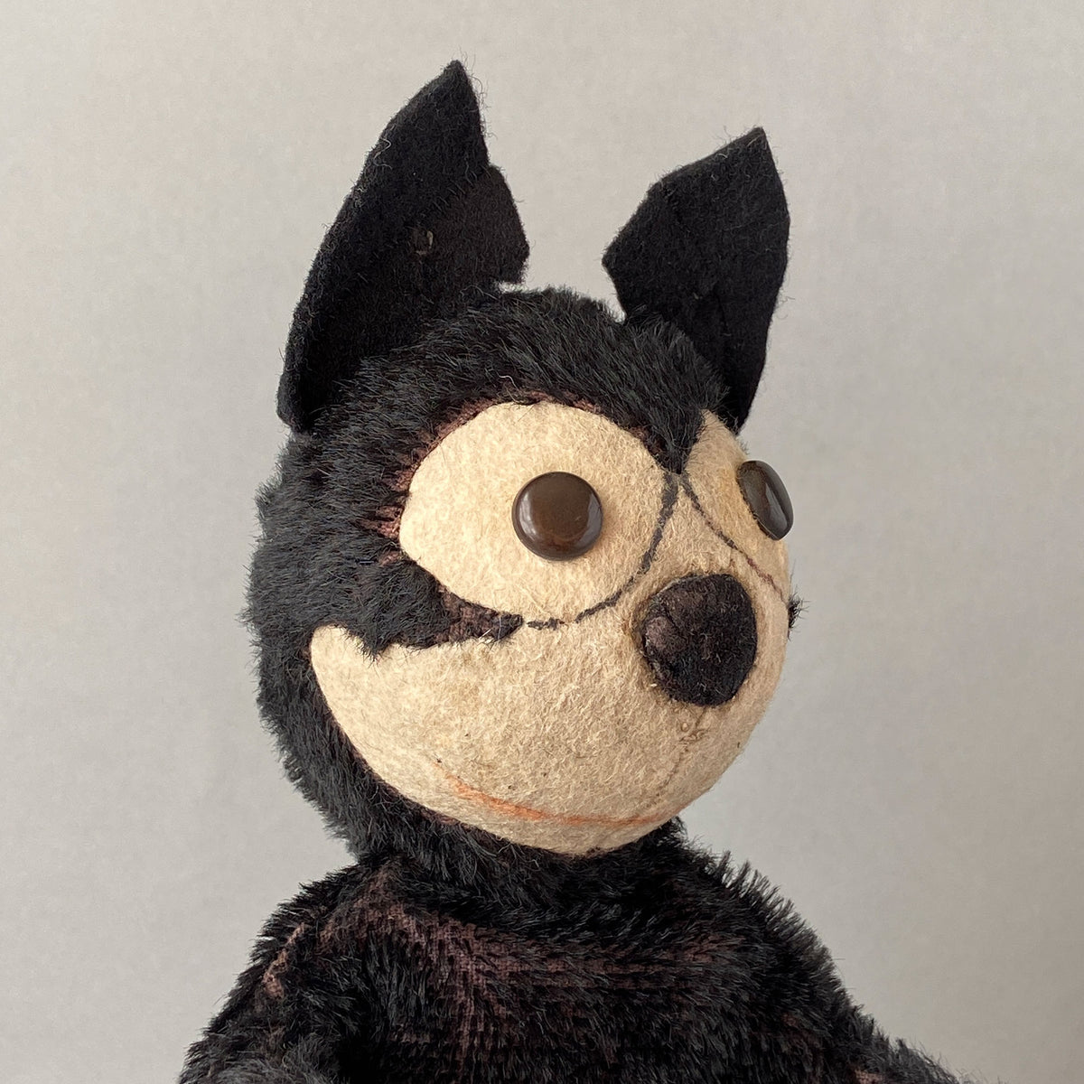 Antique STEIFF Felix the Cat Hand Puppet ~ 1920s Rare! – Once Upon