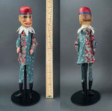 PUNCH and JUDY Hand Puppets ~ Early 1900s