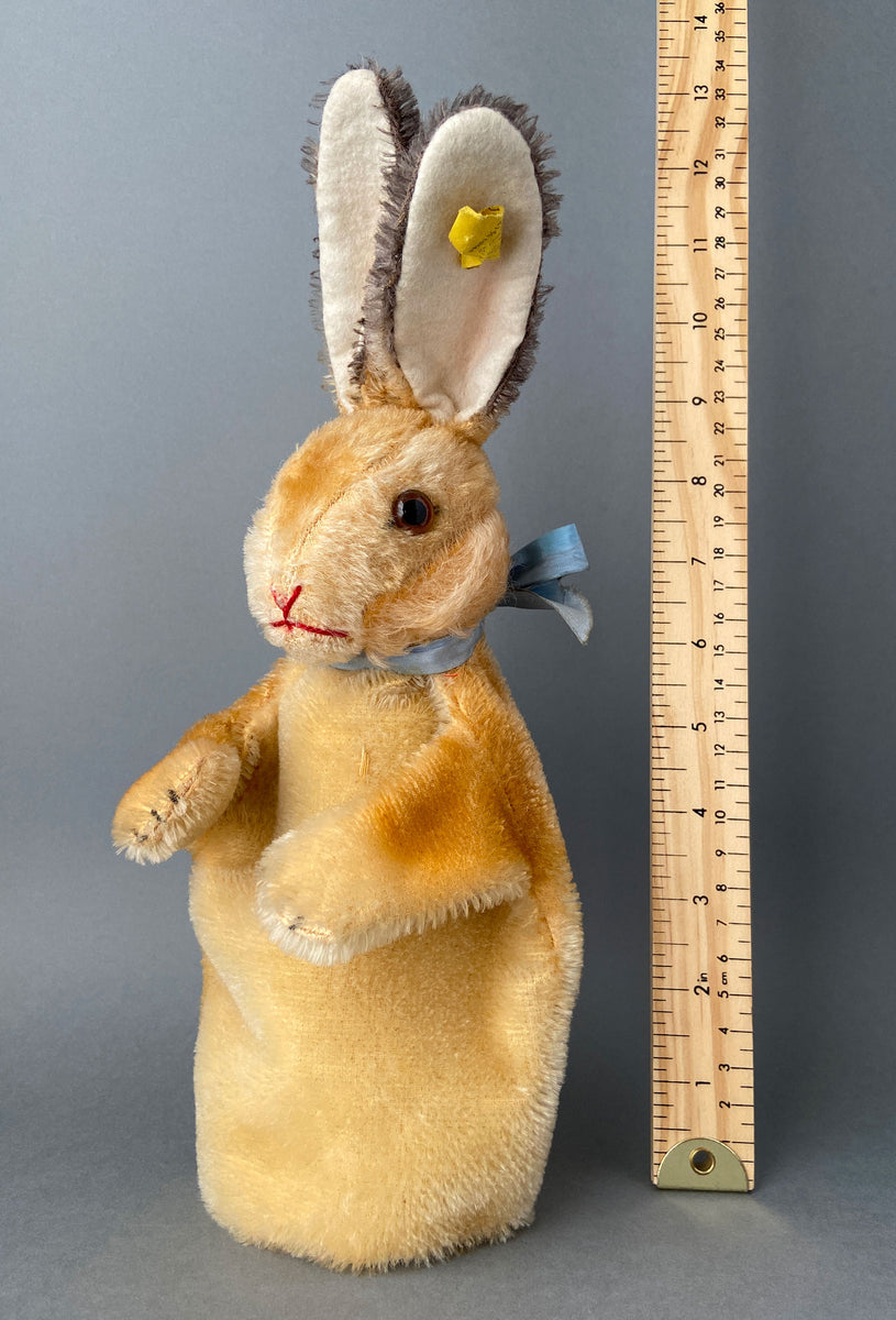 Vintage Steiff rabbit hand puppet popular bunny