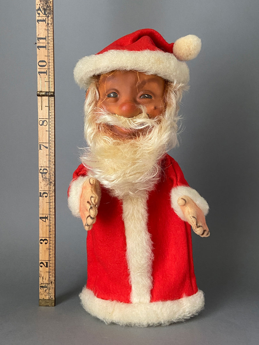 Vintage STEIFF Santa Claus Hand Puppet ~ 1961 Rare! – Once