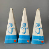 3 BERG Paper Stands for Hand Puppets ~ 1960-70s